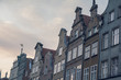 Houses in a row - Cute Dutch style houses - Polish houses - Home sweet home