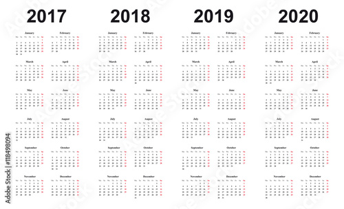 Kalender 2019 2019 2019 2020 Vorlage einfaches Design Kalender 2019 2019 2019 2020 Vorlage einfaches Design