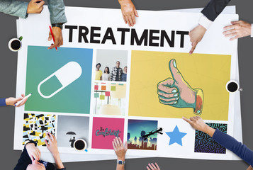 Wall Mural - Pills Drugs Medication Cure Treatment Healthcare Concept