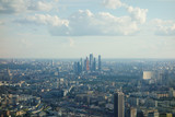 Fototapeta  - Aerial view of Moscow