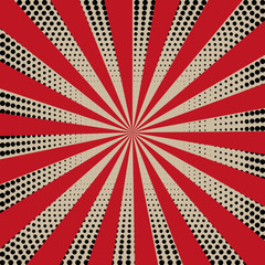 Wall Mural - grunge sunburst vintage background and texture