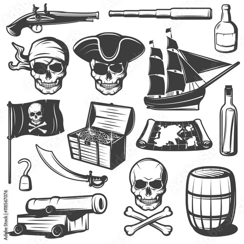 Pirates Icon Set