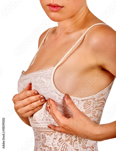 breast exam beautiful