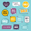 © kaisorn - collection of premium promo sale stickers.