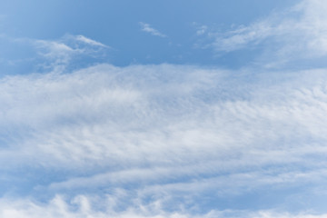 Beautiful blue sky with cloud for background