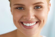 © puhhha - Beautiful Woman With Beauty Face, Healthy White Teeth Smiling. High Resolution Image