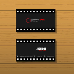 Wall Mural -  business card template