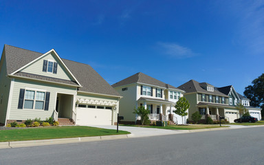 Wall Mural - Residential street in suburb