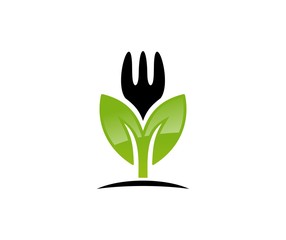 Poster - Fork logo