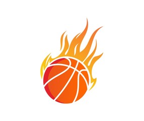 Poster - basketball logo