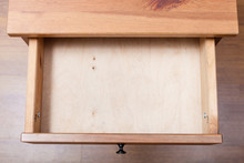 Top View Of Empty Open Drawer