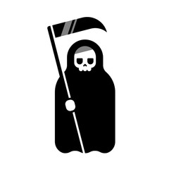 Wall Mural - Death with scythe