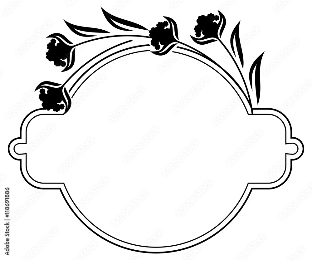 label clipart black and white