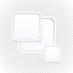 Poster - Abstract Background of boxes with blank area for any content on
