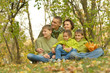 © aletia2011 - Happy family in autumn forest
