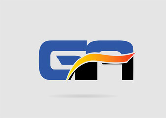 GA letter logo
