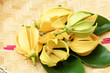Ylang-Ylang flower,Yellow fragrant flower on basket