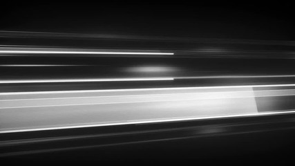Wall Mural - Light streaks with motion blur. Seamless loop animation. Computer generated abstract futuristic background 4k (4096x2304)
