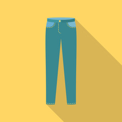 Wall Mural - Pants icon of vector illustration for web and mobile