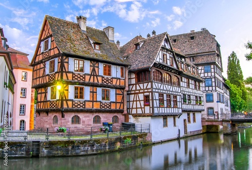 Strasbourg, La Petite France in Alsace, France Tableau sur Toile