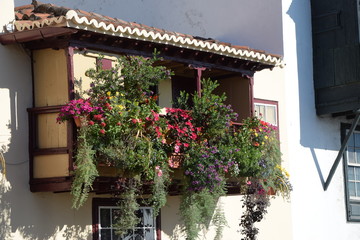 Sticker - Balkonhaus in Santa Cruz de La Palma