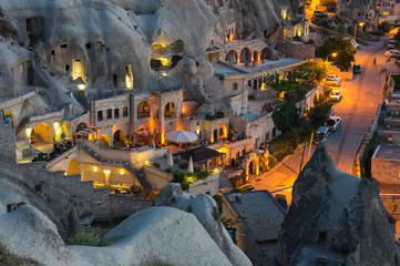 Wall Mural - The town Goreme in the night