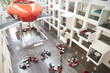 © Monkey Business - Modernist interior of a university atrium, elevated view
