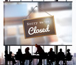 © Rawpixel.com - Closed Signage Marketing Shop Concept