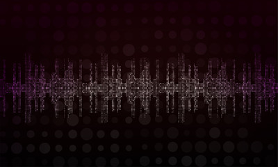 Wall Mural - Abstract technological background.Vector illustration