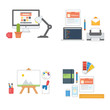 © vintagio - Designer icon set collection with flat and outline design