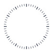 Blank clock face, just set your own time. 