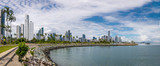Fototapeta Miasto - Panoramic view of Panama City Skyline - Panama City, Panama