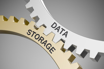 Wall Mural - Data Storage