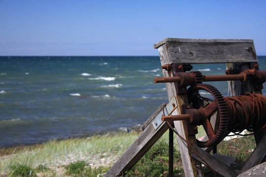 En vinsch på stranden