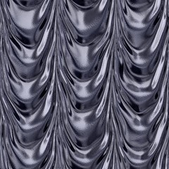Illustration pattern of seamless silver drapery texture