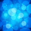 © art_of_sun - Blue bokeh effect vector abstract background