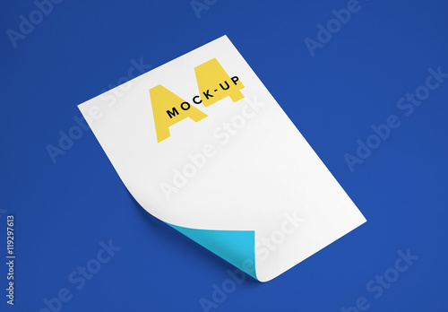 A4 Paper Mockup Buy This Stock Template And Explore Similar Templates At Adobe Stock Adobe Stock