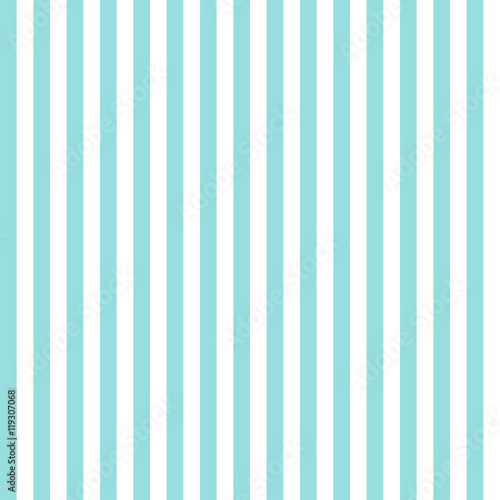Fotografie, Obraz Stripe pattern seamless green aqua and white colors