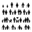 © MicroOne - Family and people vector icons