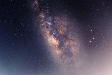 milky way in the night sky. (no background on the details)
