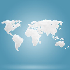 Wall Mural - map