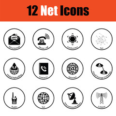 Sticker - Communication icon set