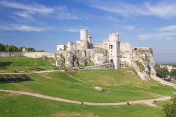 Wall Mural - Ruiny zamku w Ogrodzieńcu / Jura krakowsko-częstochowska / Polska.