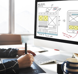 Web Design Online Technology Content Concept