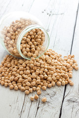 Wall Mural - Organic chickpeas