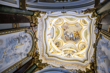 Interior of the Cathedral of Cuenca, Capilla del Pilar, Cuenca, Spain