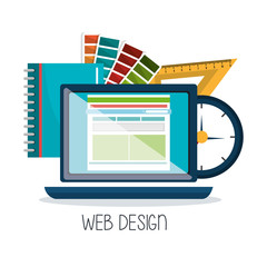 web design online media icon