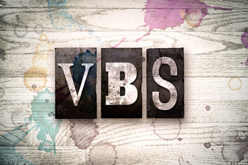 VBS Concept Metal Letterpress Type