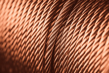 Copper Wire, Steel Wire Golden Red Color Tone.