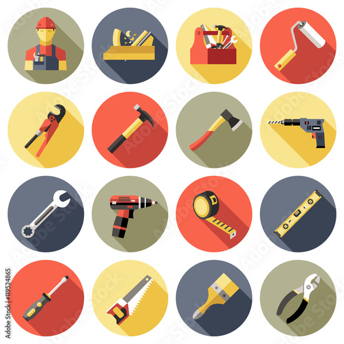 Work Tools Icon Set